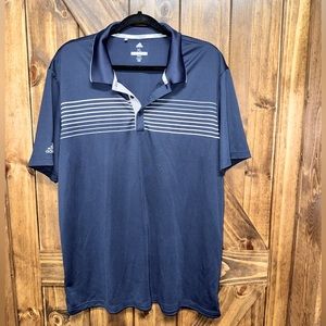 Like new Adidas golf polo, xl, navy